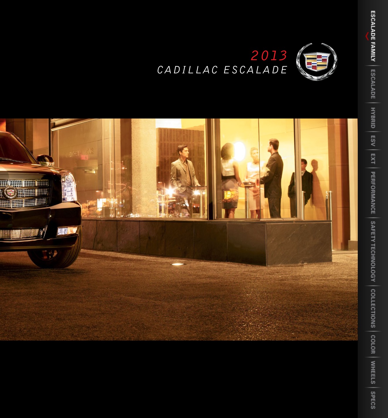 2013 Cadillac Escalade Brochure Page 22